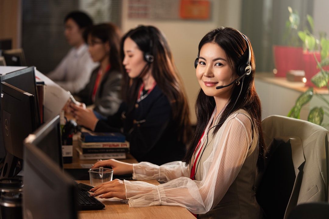 Call center team participating in TCPA compliance training and review session